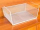 Under Shelf Hanging Metal Basket Organizer, White