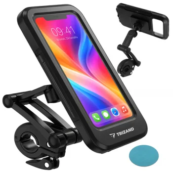 Trizand Waterproof Bicycle Phone Holder