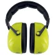 Uvex K20 HiViz apsauginės ausinės, SNR 33 dB, žalios / juodos