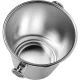 Alessi 5052 nerūdijančio plieno vyno šaldytuvas, sidabrinis