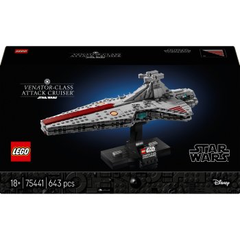 Lego Star Wars 75441 Venator-Class Attack Cruiser konstruktorius