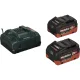 Akumuliatorinis smūginis veržliasukis Metabo SSW 18 LTX 1750 BL 18V 2x 5.5 Ah