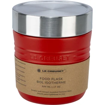 Le Creuset On The Go maisto termosas-indas 500 ml, cerise raudonas