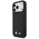 BMW dėklas iPhone 17 Pro telefonui M Quilted Logo MagSafe, juodas