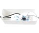 Cable and Power Strip Organizer Box, 32 cm, White