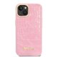 Guess Croco Collection Case for iPhone 14 Plus / 15 Plus - Pink