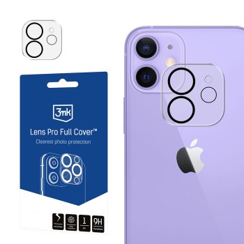 3mk Lens Pro Full Cover Camera Protector for iPhone 12