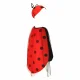 Kids Ladybug Carnival Costume, Size S (100-110 cm)
