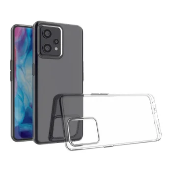 Skaidrus gelinis dėklas Ultra Clear 0.5mm telefonui Realme 9 Pro