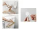 Wall-Mounted Hanger Organizer, Foldable, Pink