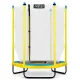 Neo-Sport Kids Garden Trampoline with Safety Net, 140 cm (4.5 ft)