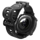 Spigen Rugged Armor Pro dirželis su dėklu Samsung Galaxy Watch Ultra 2 47mm, juodas
