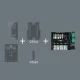 Rankinių įrankių rinkinys Wera Tool-Check Modular 1, 21 vnt.