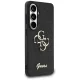 Guess Fixed Glitter Big 4G dėklas skirtas Samsung Galaxy S26, juodas