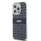DKNY dėklas iPhone 14 Pro Max telefonui IML Mono & Stripe MagSafe, juodas