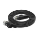 Orico PUG-C6B CAT6 RJ45 plokščias tinklo kabelis, 15m, juodas