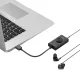 Orico SC2 išorinė daugiafunkcinė garso plokštė USB-A, juoda