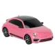 RC Car Model with Remote, Volkswagen Beetle, Pink (1:24)