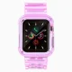 Silikoninis dirželis su dėklu Apple Watch 44mm - Raudonas
