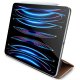 Guess iPad Pro 12.9\" atverčiamasis dėklas 4G Stripe Allover, rožinis