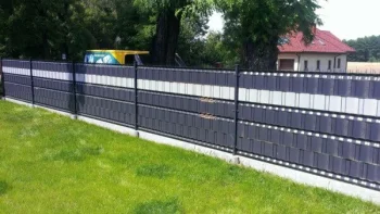 Tvoros juosta MIKKO Economy 4.75x3500 cm, 450 g/m², RAL7016 tamsiai pilka + 28 laikikliai