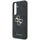 Guess dėklas Samsung Galaxy S26 FE su MagSafe Embossed 4G Ring Classic Logo, juodas