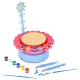 Children pottery creative set with clay and paints, 600g