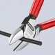 KNIPEX šoninio kirpimo replės 140 mm, sidabrinė ir raudona
