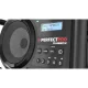 Statybų radijas PerfectPro DABBOX, DAB+/FM, Bluetooth, IP54, juodas