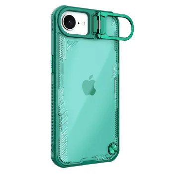 Nillkin Iceblade Prop dėklas su stovele iPhone 16e / 17e, žalias