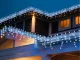 Christmas Light Curtain, String Fairy Lights, 300 LED, IP44, Cold White