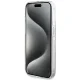 Guess iPhone 15 Pro Case IML 4G Gold Stripe, Brown