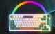 Belaidė mechaninė žaidimų klaviatūra Royal Kludge RKH81 RGB, žalia