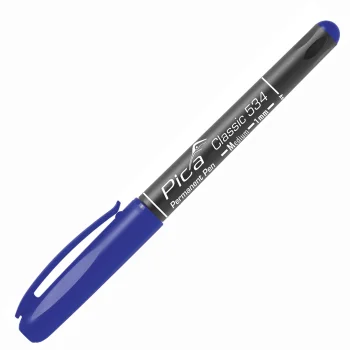 Permanentinis žymeklis Pica Permanent-Pen M, 1,0 mm, mėlynas