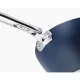 Wok keptuvė Joseph Joseph Space 32 cm su nulenkiamomis rankenomis, mėlyna