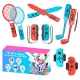 Nintendo Switch Sports 10-in-1 priedų rinkinys, raudonas ir mėlynas