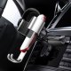 Baseus Metal Age Gravity Car Mount Air Vent Phone Bracket Holder for CD Slot, Silver