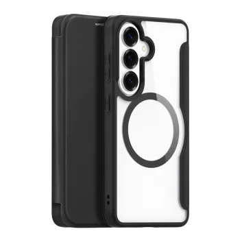 Dux Ducis Skin X Pro MagSafe Wallet Case for Samsung Galaxy S26+ - Black