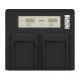 Newell DC-LCD Dual-Channel Charger for Canon BP-955 / BP-975