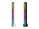 LED desk lamp USB sound reactive RGB, rechargeable, white or black