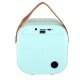 Kids Karaoke Machine with 2 Microphones, Bluetooth Speaker, LED Lights, 10W, blue