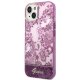 Guess dėklas iPhone 14 Plus telefonui, Porcelain Collection, rožinis (Fuchsia)