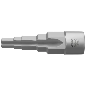 Pakopinis raktas Wera 9529 C SB 1/2", 5 pakopų