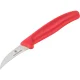 Skutimo peilis Victorinox Swiss Classic lenkta geležte 6 cm, raudonas