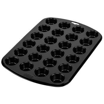 Kaiser Inspiration Mini Muffin Pan 24 Cups 38x27 cm Black