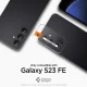 Spigen Optik.Tr kameros apsauga Samsung Galaxy S23 FE, 2 vnt., juoda