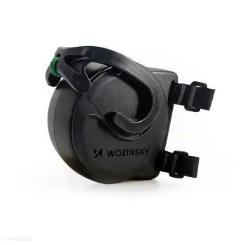 Wozinsky WLH-K2 vaikiško dviračio vilkimo lynas 2.6 m, automatiškai susivyniojantis, juodas