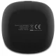 DKNY TWS belaidės Bluetooth ausinės 3D Rubber Matte Finish, juodos