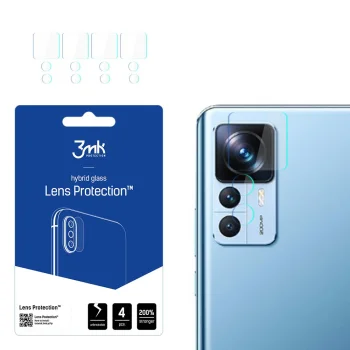 Hibridinis kameros apsauginis stiklas 3mk Lens Protection Xiaomi 12T / 12T Pro