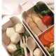 Ruhhy priešpiečių dėžutė - Lunchbox 750ml, smėlio spalvos
